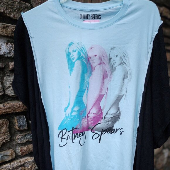 Brittany Spears Upcycled Band Tee - Picture 1 of 4